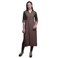 thumbnail image 1 of Bimba Tunique Droite en Rayonne pour Femmes Kurta Imprimée Tenue d'Été, 1 of 6