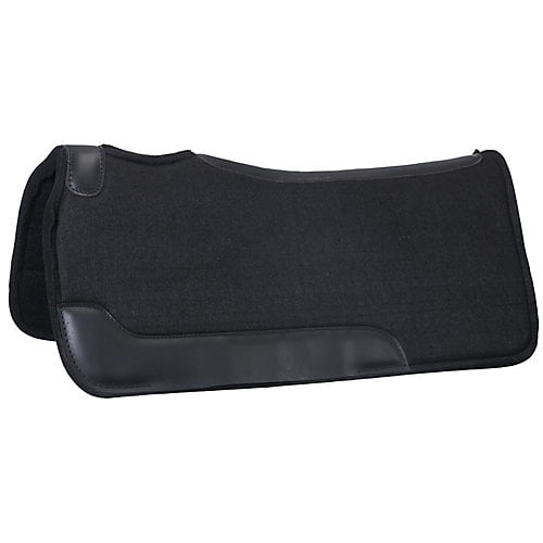 Tough1 Contour Felt Saddle Pad Black