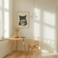 thumbnail image 4 of Purrfect Morning - Painting Unframed Wall Art Print 16 x 24 inches, 4 of 16