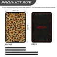 thumbnail image 3 of FUIALDOLG RV Door Window Shade Cover, Sun Blackout Fabric for UV Rays Protection for Camper Privacy Entrance, Sunflower Leopard Print (17.3x26 inch), 3 of 7
