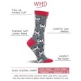 thumbnail image 2 of Cow Lovers Socks 2-Pack (Raspberry/Gray Heather, Medium), 2 of 4