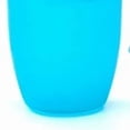 thumbnail image 4 of Vaso de entrenamiento de silicona para bebé, capacidad de 240 ml, sellado de 360 grados, asas dobles, para viajes en casa, color azul, 4 of 12