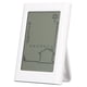 thumbnail image 3 of Medidor de lluvia instrumento meteorológico hogar electrónico Digital 3 en 1 sistema de monitoreo inalámbrico para exteriores con retroiluminación naranja, 3 of 5