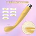 thumbnail image 2 of TLUDA Rechargeable G Spot Vibrator Magic Wand Vibrator Adult Sex Toys for Women Yellow, 2 of 8