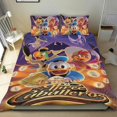 thumbnail image 1 of Leyenda de los Tres Caballeros Conjunto de sábanas temático, trío de piezas, cómodo y amigable con la piel, diseño único, regalo de decoración para el hogar para familiares, amigos y fans,135cm *200cm, 1 of 6