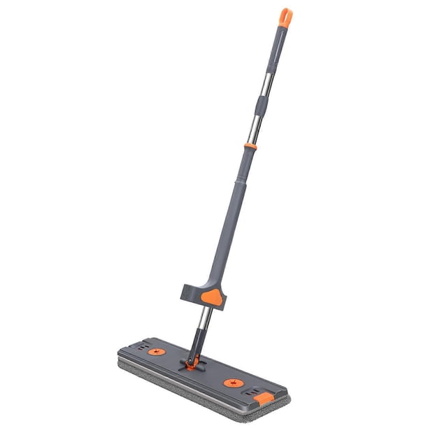 Hand Washing Free Large New Styles Flat Mop Dry & Wet Microfiber Mop with Self Wringers for Home
