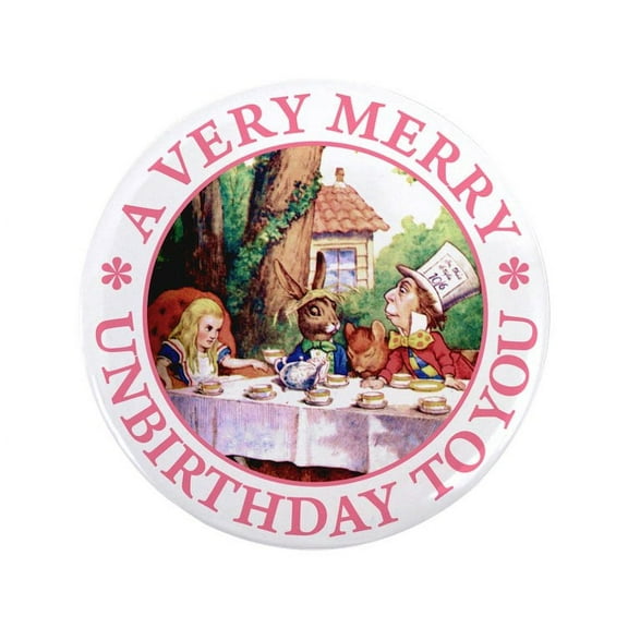 CafePress - A Very Merry Unbirthday To You 3.5 Button - 3.5" Button