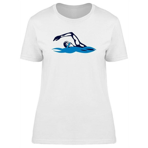 Silhouette Diver T-Shirt Women -Image by Shutterstock, Female Small