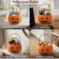 thumbnail image 5 of Halloween Cute Cotton Rope Baskets,Halloween Trick Or Treat Basket,Woven Storage Basket,Halloween Decorations Indoor, 5 of 5