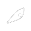 Genuine OE Mercedes-Benz Speaker Grille - 238-720-80-06-8T92