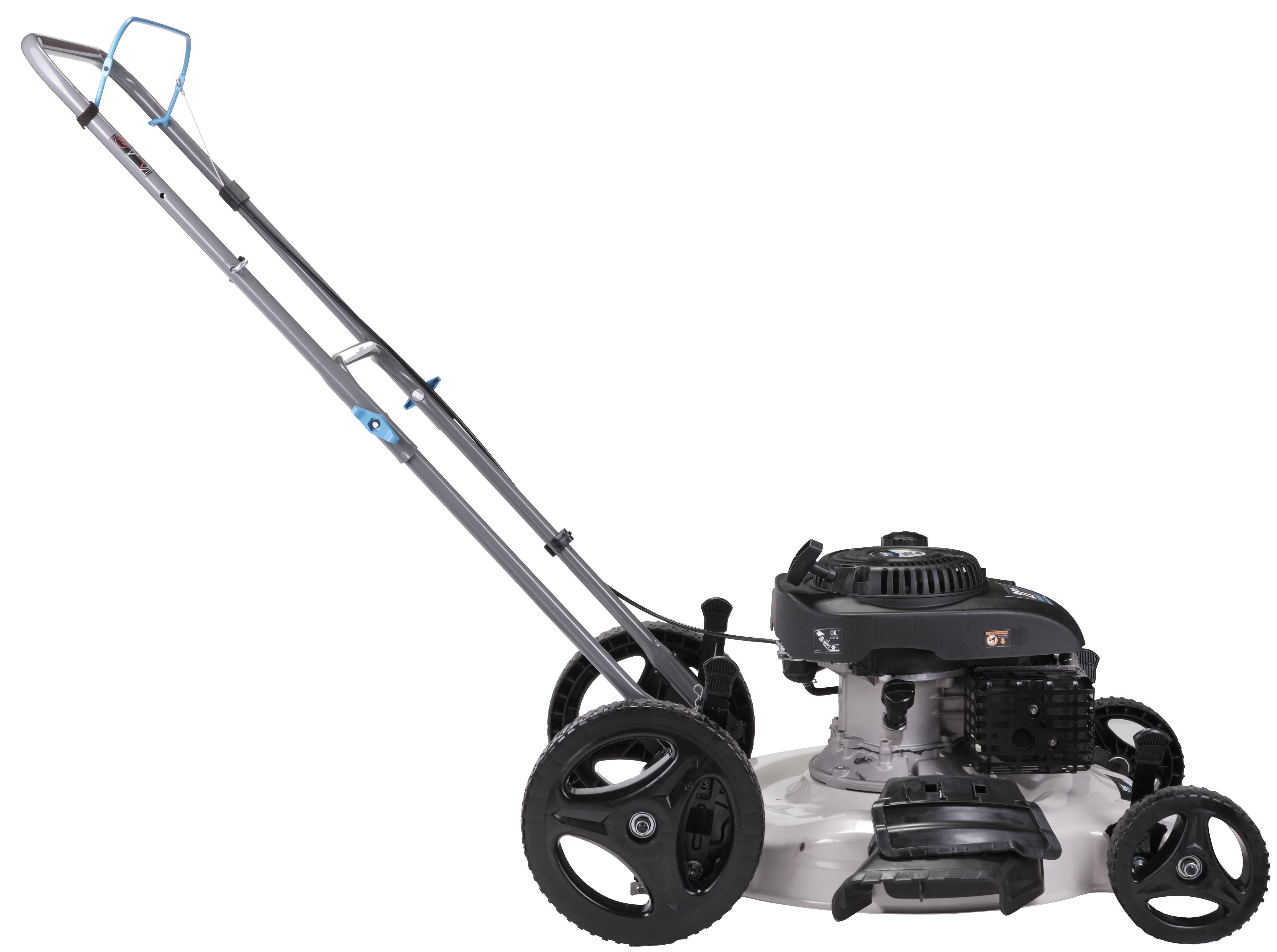 Pulsar 21" Big Wheel Gas Push Lawn Mower with 200cc 4-Stroke Engine with Side Discharge & Mulching