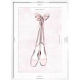 thumbnail image 5 of Art.com Ballet Shoes Art Print by Martina Pavlova, White Frame Wall Art, 21" x 29", 5 of 5