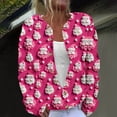 thumbnail image 1 of LOVZFMLL Cardigan pour Femmes Cardigan à Manches Longues Creusé Couleur Unie Veste Décontractée, 1 of 5