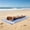 Dark Blue, variant on YLOMAY Modern Flat Weave Beach Towel 2026 Sand Free Quick Dry Lightweight for Pool Travel Vacation 90x180cm