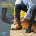 thumbnail image 3 of Dr. Scholl's Men's Big and Tall Diabetes and Circulatory Crew Socks 6-Pack, 3 of 9