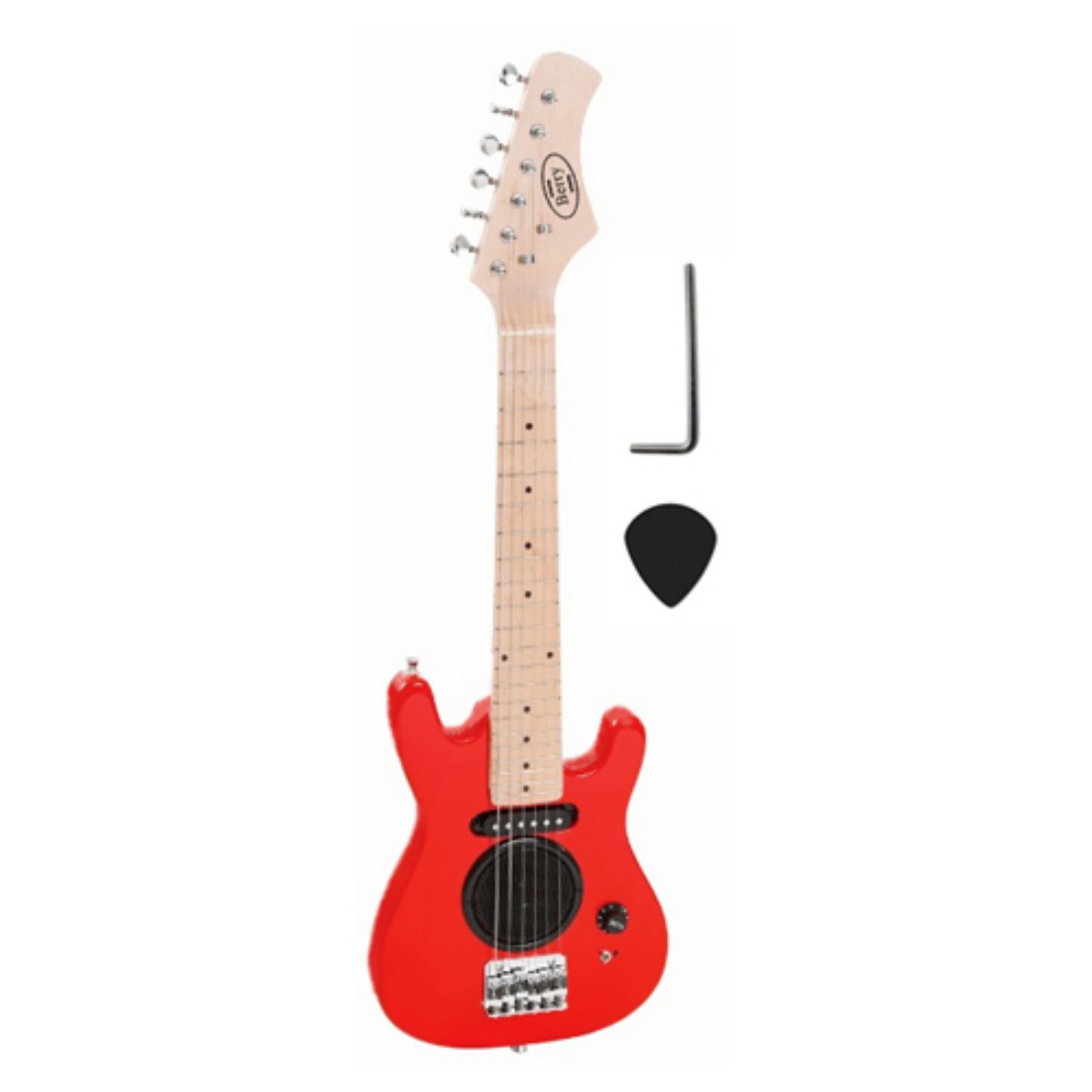 Berry Toys 30 in. Electric Guitar Red