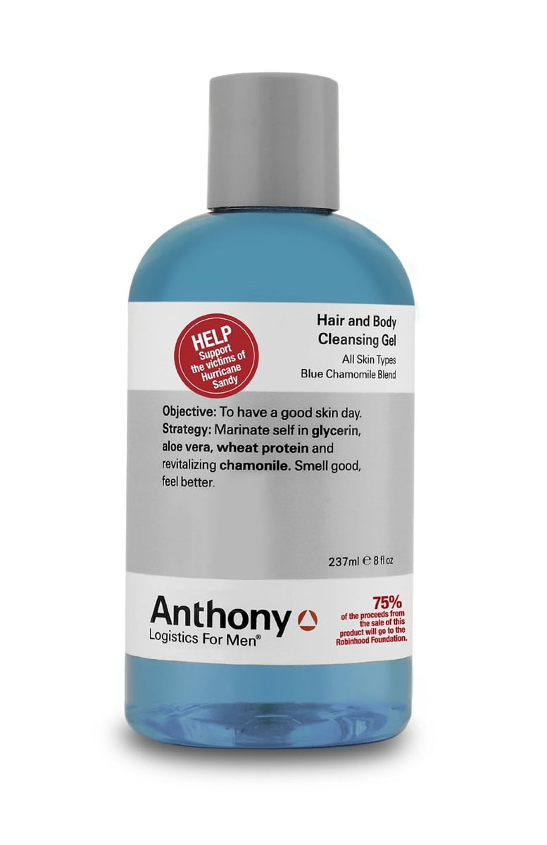 Anthony Logistics For Men Hair And Body Cleansing Gel 8 Oz