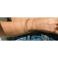 thumbnail image 5 of Charles Raymond Women's Big Rocks Bezel Colored Dial with Roman Numerals Fully Iced Out Watch - ST10327LA (ST10327LA SLV Blue-RN w/TB), 5 of 7