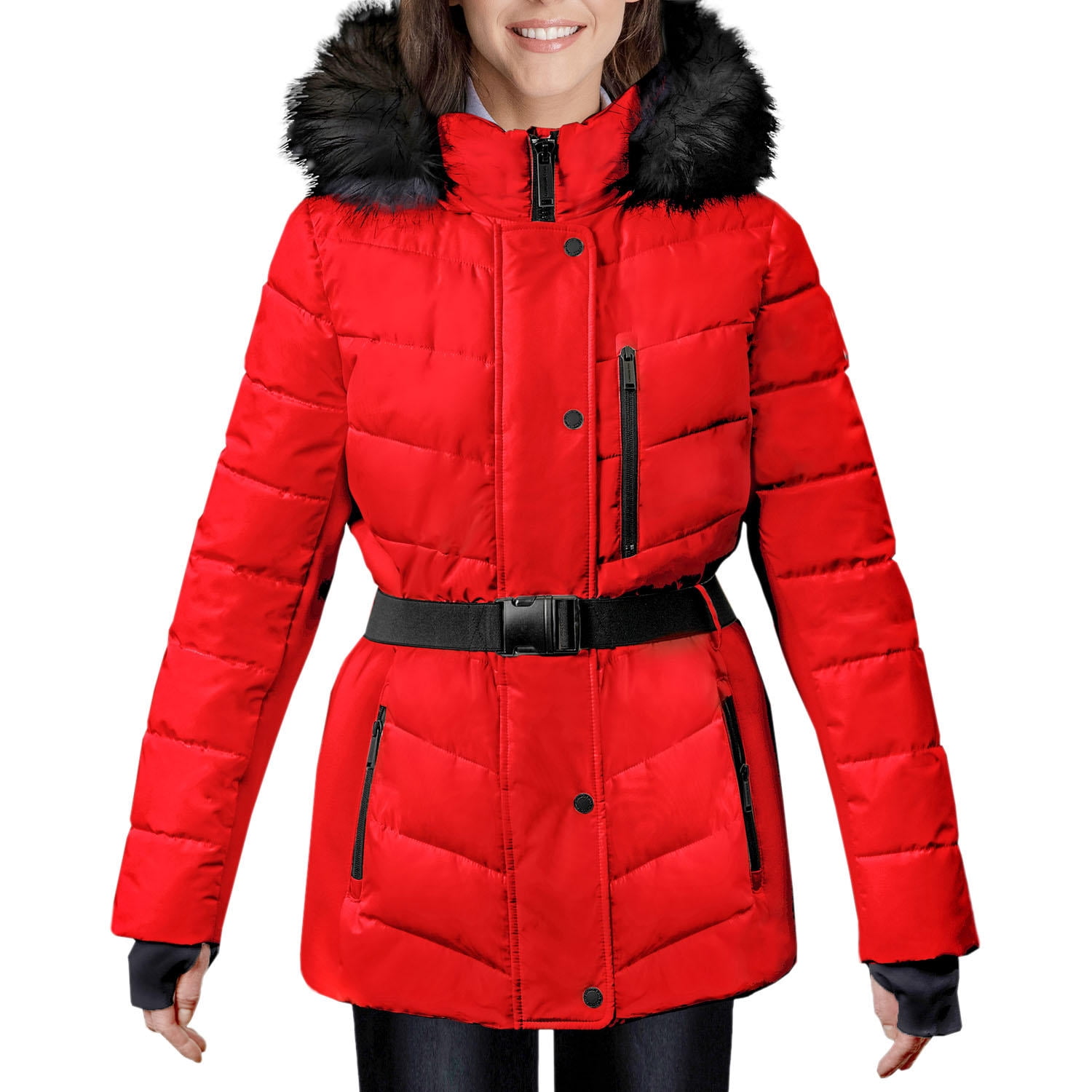 red london fog coat