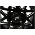 thumbnail image 5 of 4/156 Tusk Tintic Wheel 15x7 5.0 + 2.0 Milled/Black for Polaris Ranger 800 xp 2010-2012, 5 of 8
