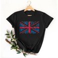 thumbnail image 3 of Camisetas de Verano de Manga Corta de las Mujeres Nuevo Suéter de Cuello de Tripulación, Top de Fiesta Impreso Casual para la Primavera, 3 of 4