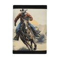 thumbnail image 3 of CHAQLIN Cowboy Desert Print Children's Wallet for Outdoor, Polyester Kids Trifold Wallet with Portable Lightweight Toddler Wallet, 3 of 7