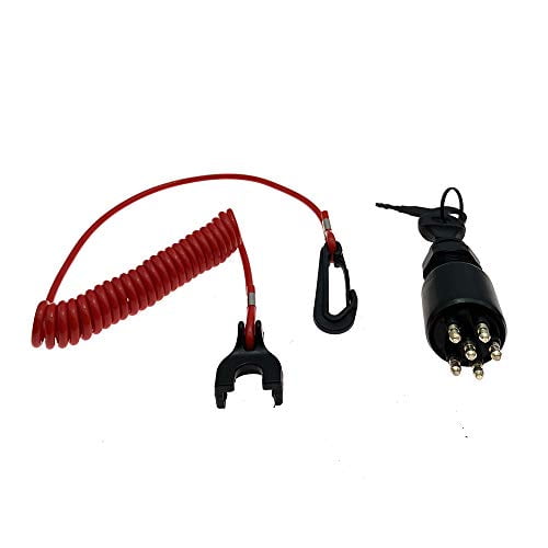Ignition Switch with Key for OMC Johnson Evinrude 40-200HP Outboard Motor Replace 175974 5005801 - Walmart.com Walmart
