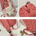 thumbnail image 3 of Mochila Kawaii Cute Preppy, Mochila Escolar De Gran Capacidad, Mochila De Viaje Informal Para Estudiantes Y Niñas, 3 of 4