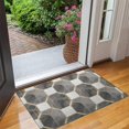 thumbnail image 2 of Gray White Gold Marble Pattern Door Rugs,Washable Non Slip Door Mats Indoor,Decorative Door Mats,Entry Mat Indoor for Entrance,Bedroom,Kitchen,Bathroom,17"x30", 2 of 6
