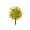 yellow, variant on 12" Artificial Wildflower Stakes Outdoor Faux Plastic Flowers for Garden, Patio Decor