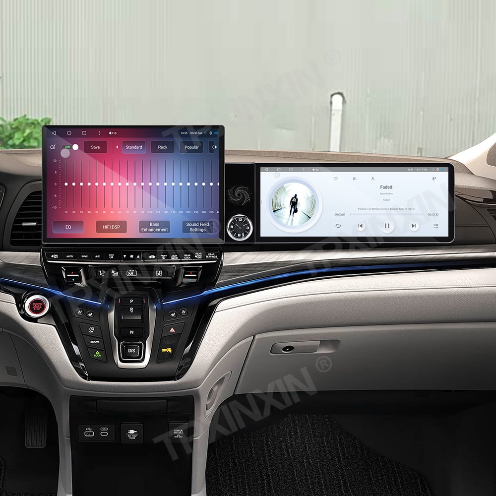 TPXINXIN Dual Screen 13.1 inch+12.3 inch Android 13 Carplay Car Radio for Honda Odyssey 2020-2026 Car GPS Navigation Multimedia