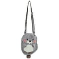 thumbnail image 1 of KAKOWELY Bolso bandolera de peluche con forma de animal, bolso bandolera de peluche con forma de animal, bolso bandolera decorativo, 1 of 4