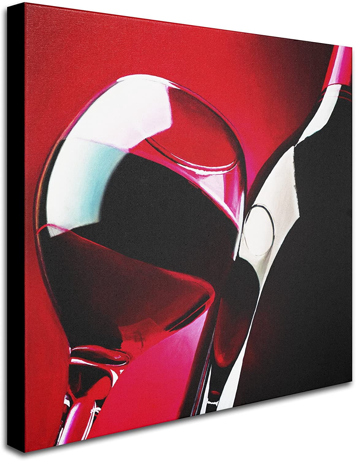 Trademark Art "Red Wine" Giclee Canvas Art