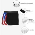 thumbnail image 4 of SEVEBJ Mens Boxer Briefs America Puerto-Rico Flag Underwear Stylish Comfortable Boxer, 4 of 5