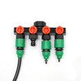 thumbnail image 3 of Divisor de Jardín de 4 Válvulas con Válvula de Cierre, Válvula Divisora de de Agua, Adaptador de Conector de Agua de Jardín a Prueba Macarena Divisor de manguera, 3 of 8