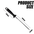thumbnail image 4 of Professional Stainless Steel Blade Knife Sharpener Bar Rod Kitchen Hand Tools with Handle #4, 4 of 5