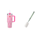 thumbnail image 1 of Acero Inoxidable Con Aislamiento Al Térmica Helada 40 Oz () Rosa, 1 of 9