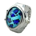 thumbnail image 2 of Opvise Unisex Ring Beautiful Fine Workmanship Flap Cover Personality Trendy Daily Wear Alloy Leopard Gem Ring Watch Gift, 2 of 8