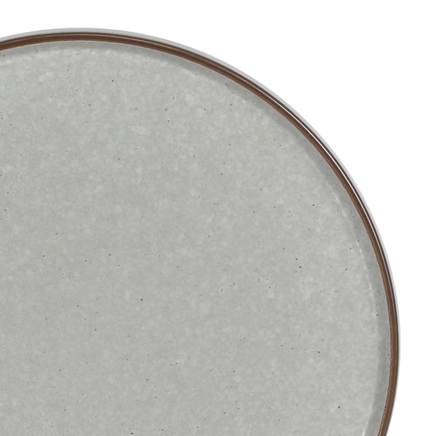 Gibson Elite Gelston Stoneware Matte Reactive Glaze 16 Piece (Service for 4) Plates and Bowl Dinnerware Set - Grey