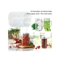 thumbnail image 4 of 10PCS Reusable Silicone Seals Plastic Storage Lids Gaskets for Leak Proof Mason Jar Lids, 4 of 8