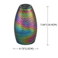 thumbnail image 2 of 7.64 in. Fish Motif Art Glass Glass Globe Pendant Shade for Mini Pendant Light Chandelier Ceiling Light Fixture(3-pack), 2 of 5