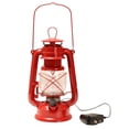 thumbnail image 2 of Elodie Vintage LED Oil Lamp Lantern for Indoor Outdoor Useage Red, 2 of 7