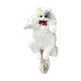 thumbnail image 1 of Mochila de muñeca de gato relleno mochila adorable para regalo de cumpleaños silling street Corbata de fresa, 1 of 8