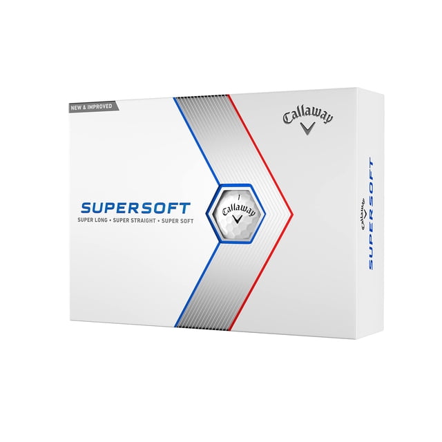 Pelotas de golf Callaway Supersoft versión 2023 (blancas)