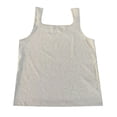 thumbnail image 6 of Women's Ribbed Tank Tops Low Cut Tank Tops Ribbed Sleeveless Summer Tank Tops for Women Thick Strap Tank Tops Yoga Athletic Running Sports Crop Tops Sport Tank Tops for Women Gray L, 6 of 8
