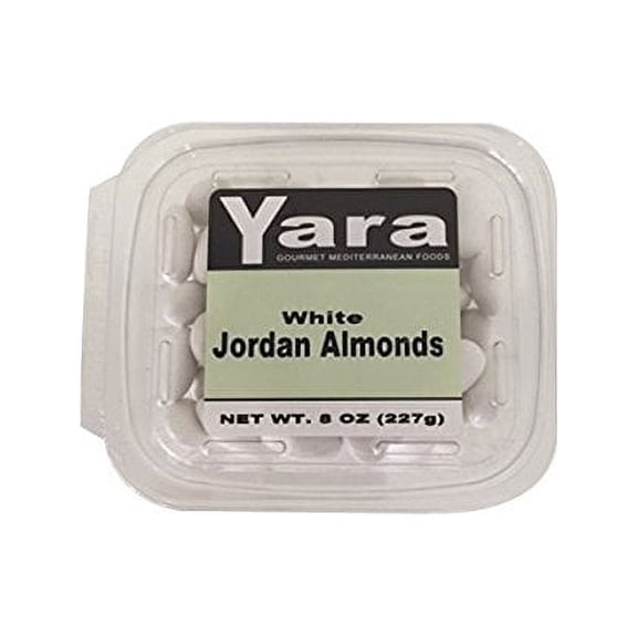 Yara Jordan Almonds - White (Container or Bag)