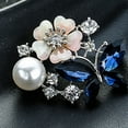 thumbnail image 3 of Xinyolin Butterfly & Flower Decor Brooch Pin, Elegant Style Lovely Brooch for Daily Life, 3 of 8