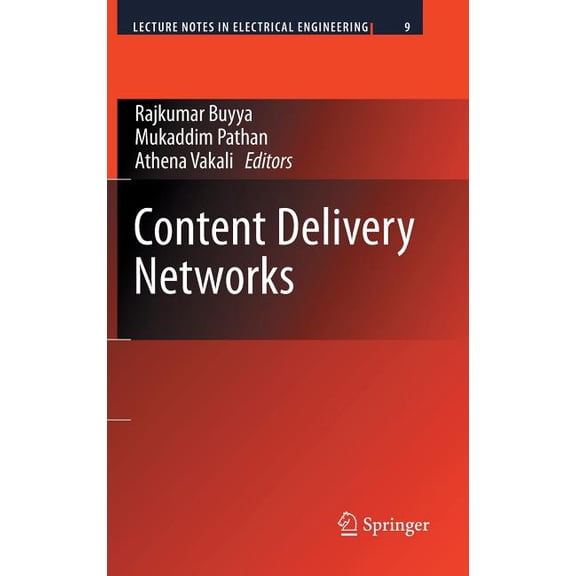 Lecture Notes in Electrical Engineering Content Delivery Networks, Book 9, (Hardcover)