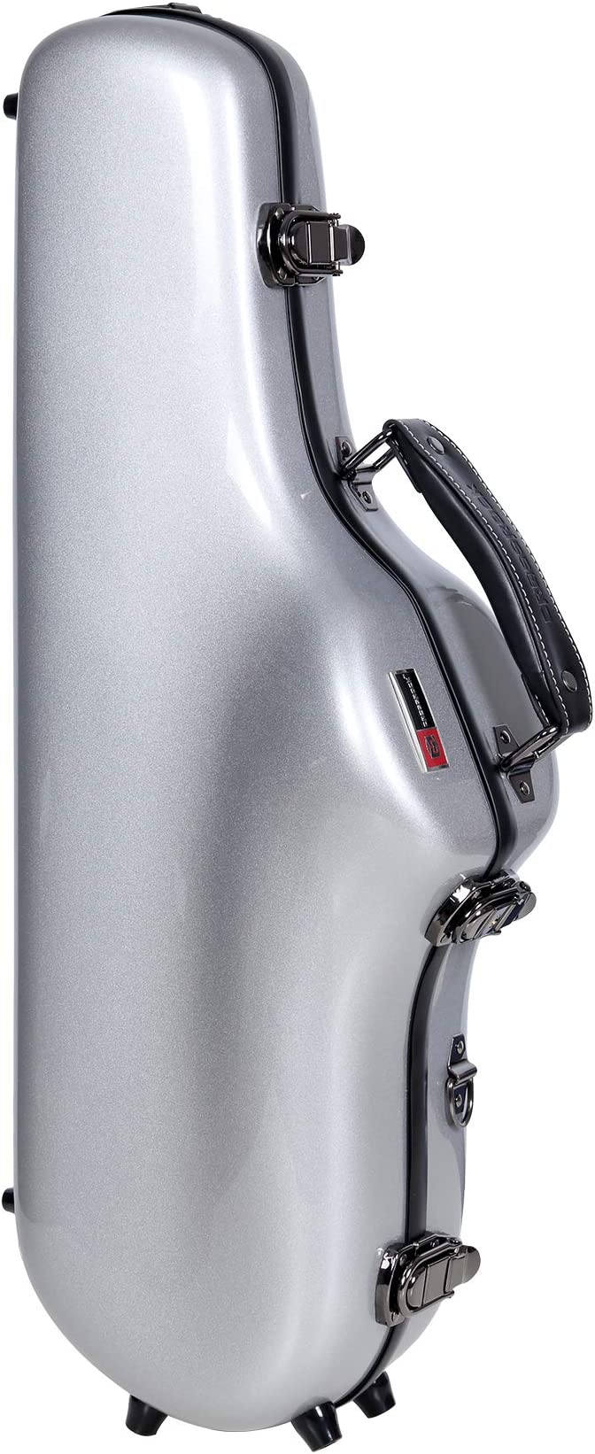 Crossrock Traveling Alto Saxophone CaseFiberglass Hardshell with