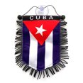 thumbnail image 3 of Bandera cubana para espejo retrovisor de coche, decoración del hogar, 3 of 9
